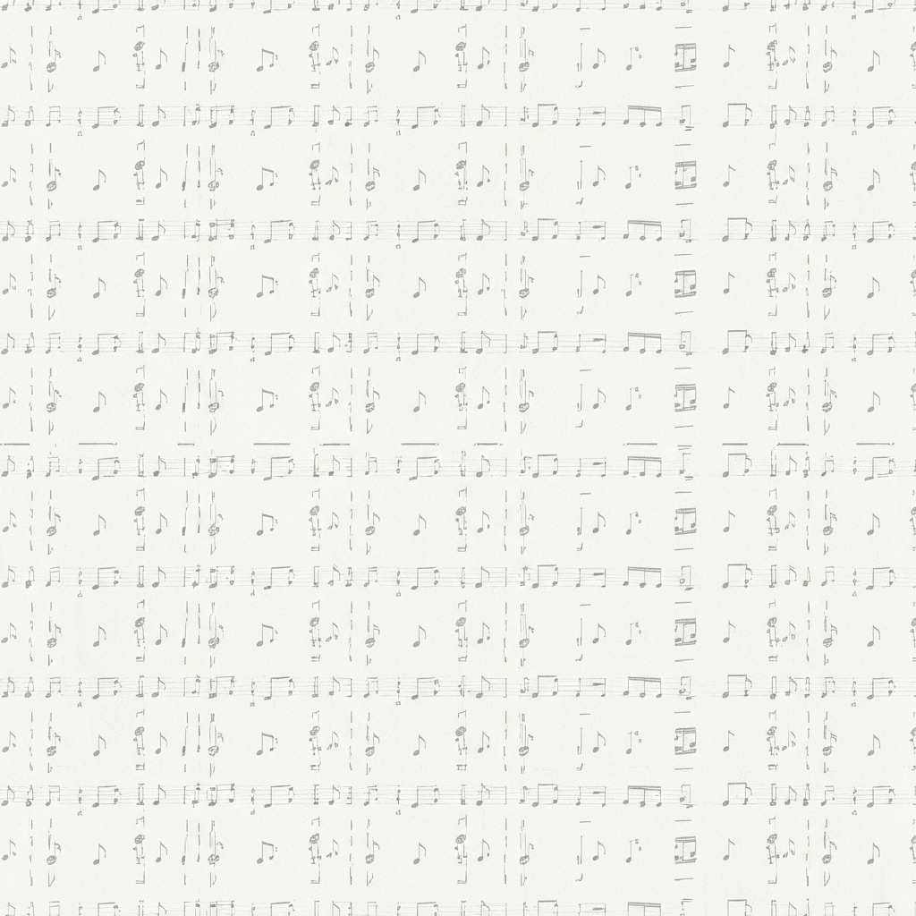 Padrão de notas musicais